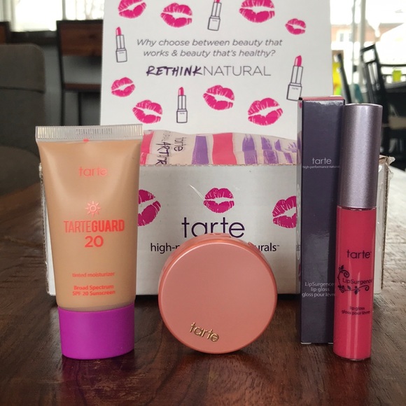 tarte Other - ✨NEW✨Tarte SPF Foundation, Blush, & Lip Gloss